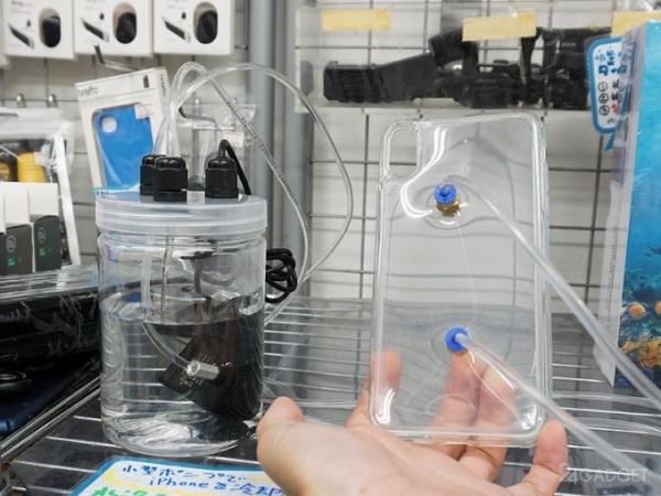 Япония предлагает охлаждать смартфоны водой (9 фото)