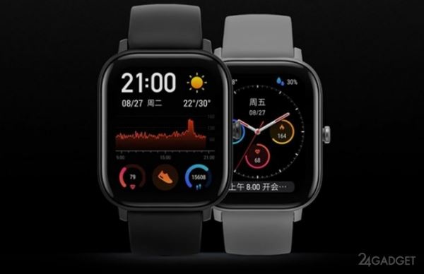 Бюджетные смарт часы Amazfit GTS - конкурент Apple Watch (2 фото)